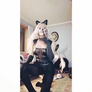 Halloween kitty costume